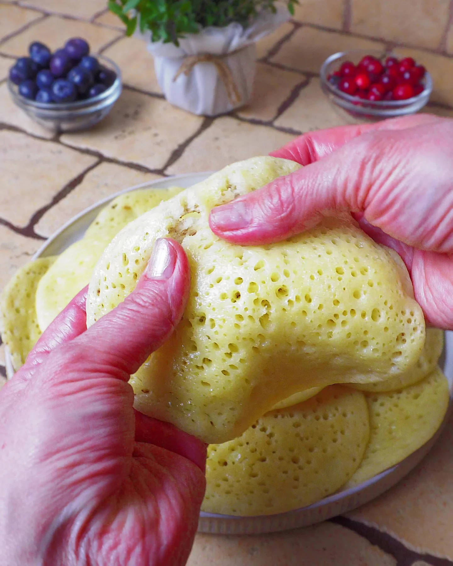 Baghrir: le crêpes marocchine dai mille buchi