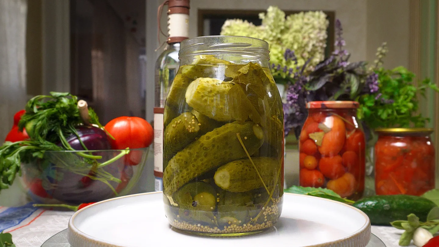 Cetriolini croccanti da frigorifero