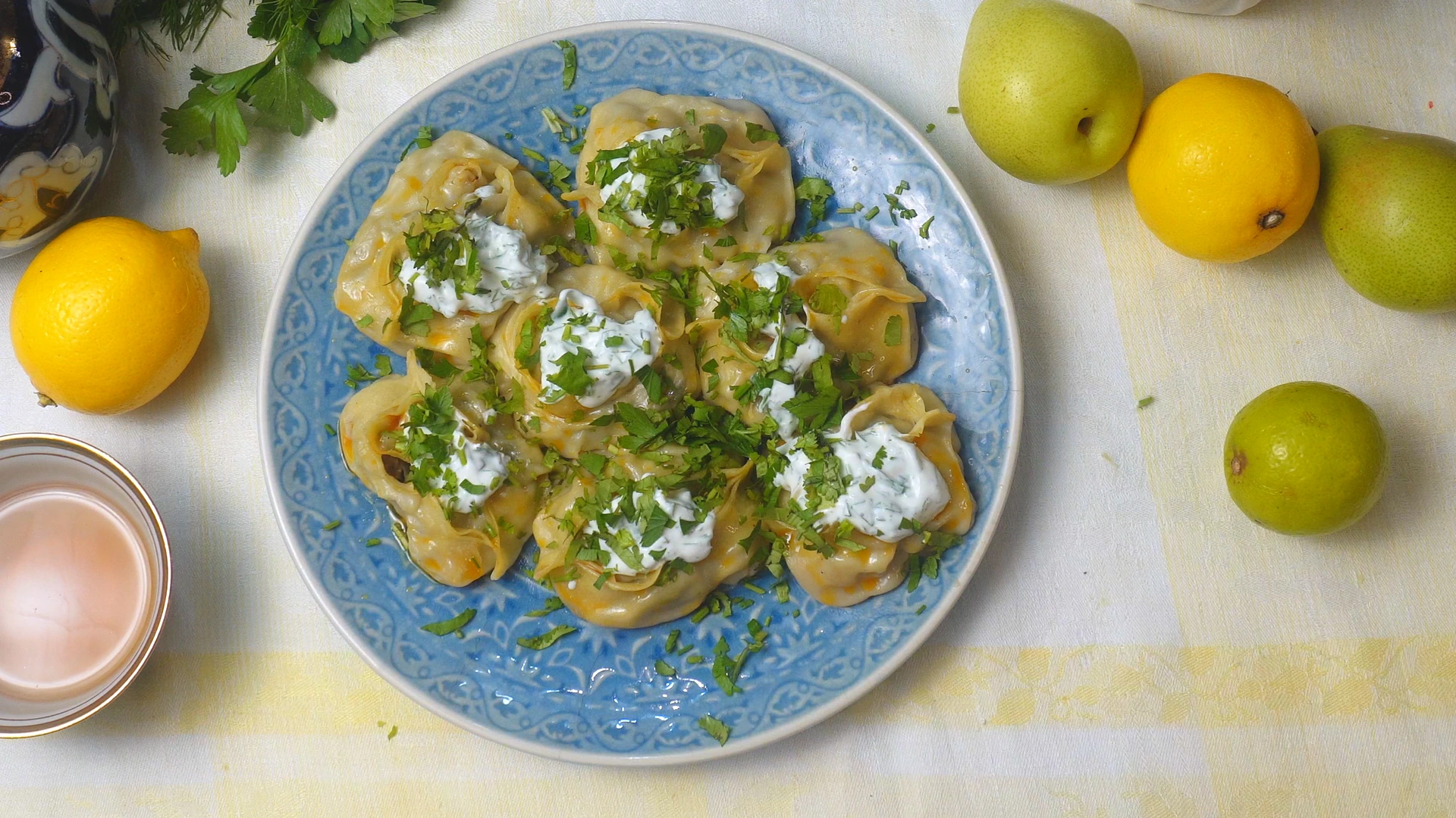 Manti con agnello e zucca — la mia ricetta