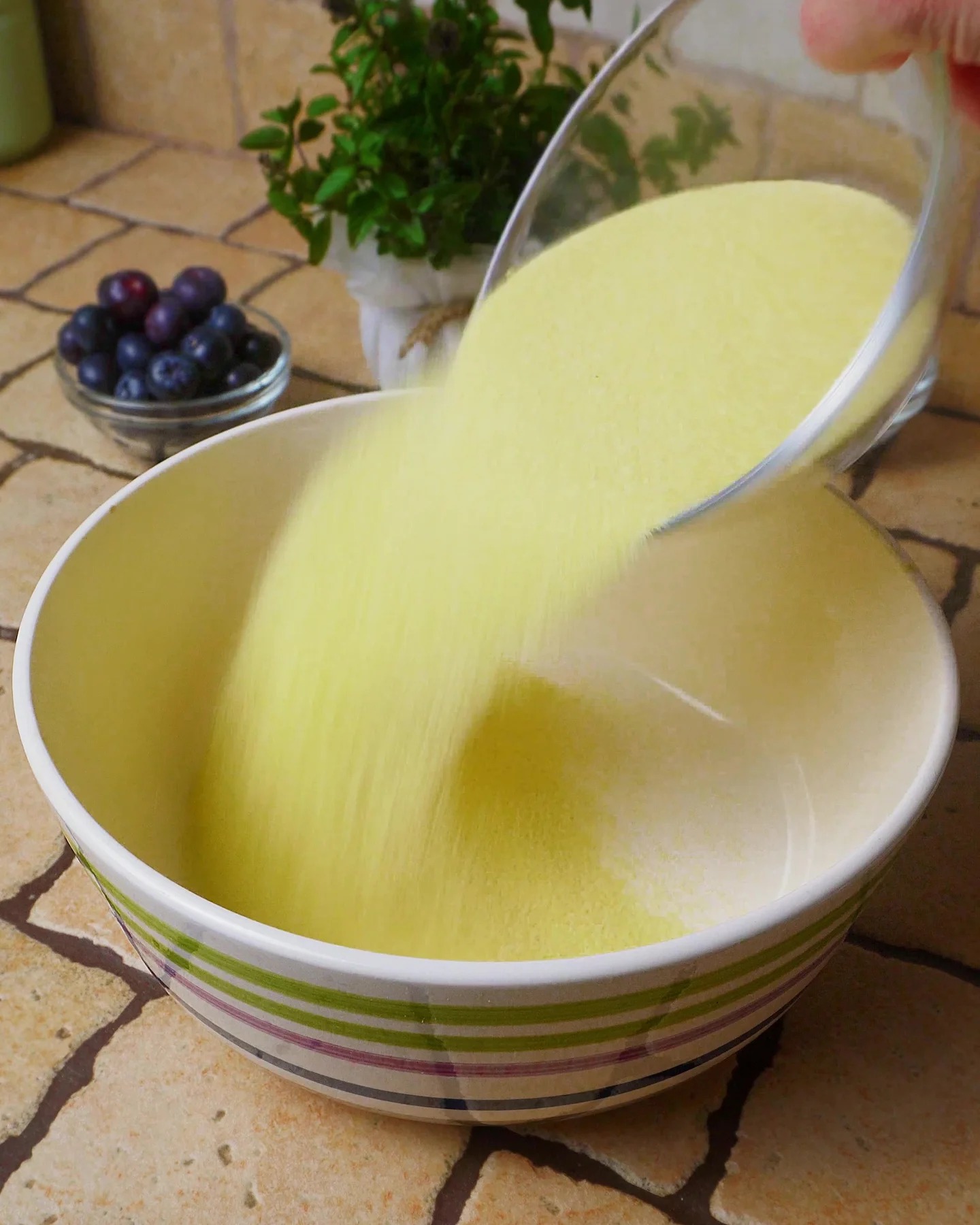 Mix the base