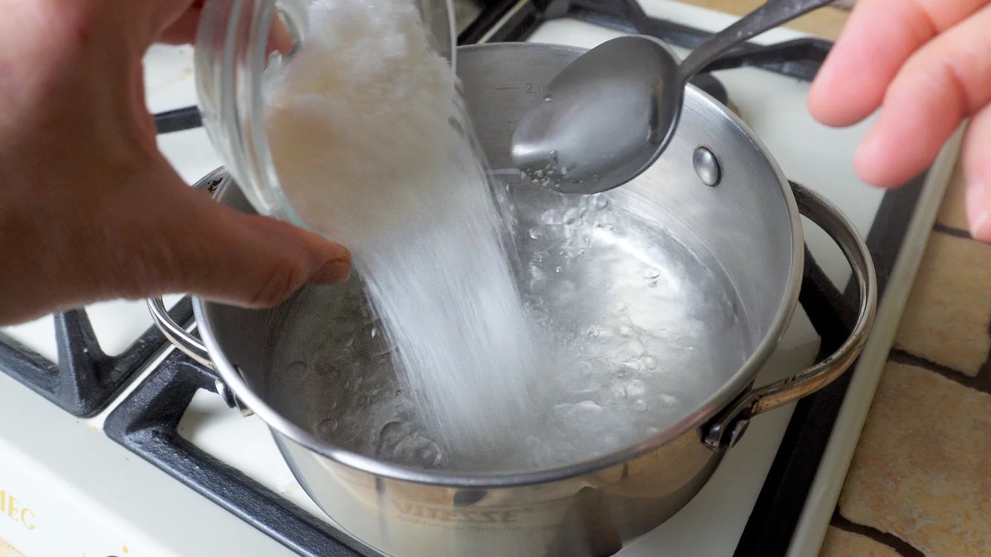 Prepara il liquido di conservazione